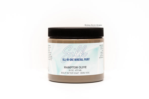HAMPTON OLIVE - Silk All-in-One Mineral Paint (473ml or 16oz)