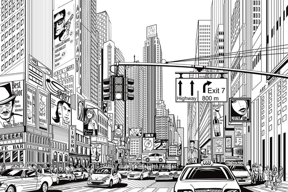 Cartoon City Wallpaper