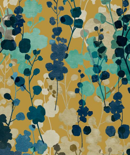 BLOSSOM - ROYAL / MUSTARD