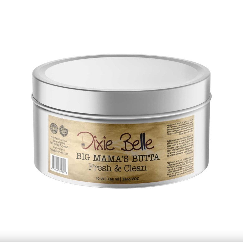 Big Mama's Butta - FRESH AND CLEAN Furniture Wax (4oz, 10oz)