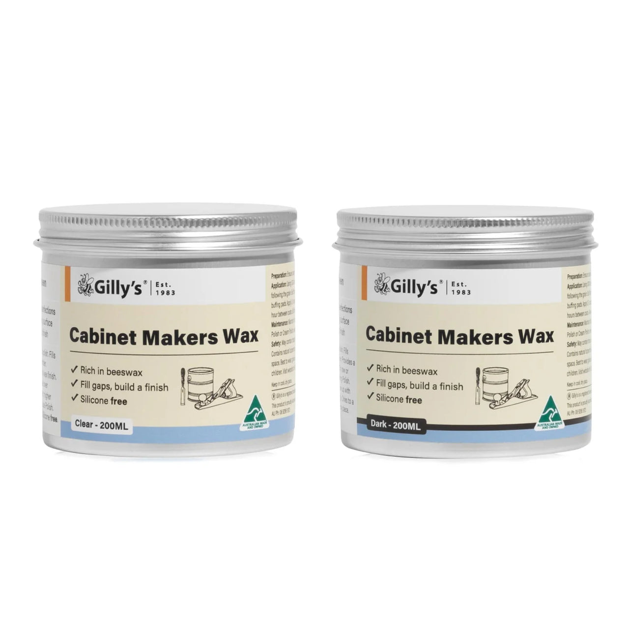 Gilly's Cabinet Makers Wax