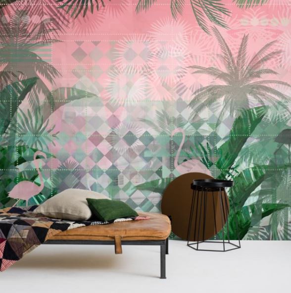 MURAL - MIAMI DECO (2.9M X 2.65M)