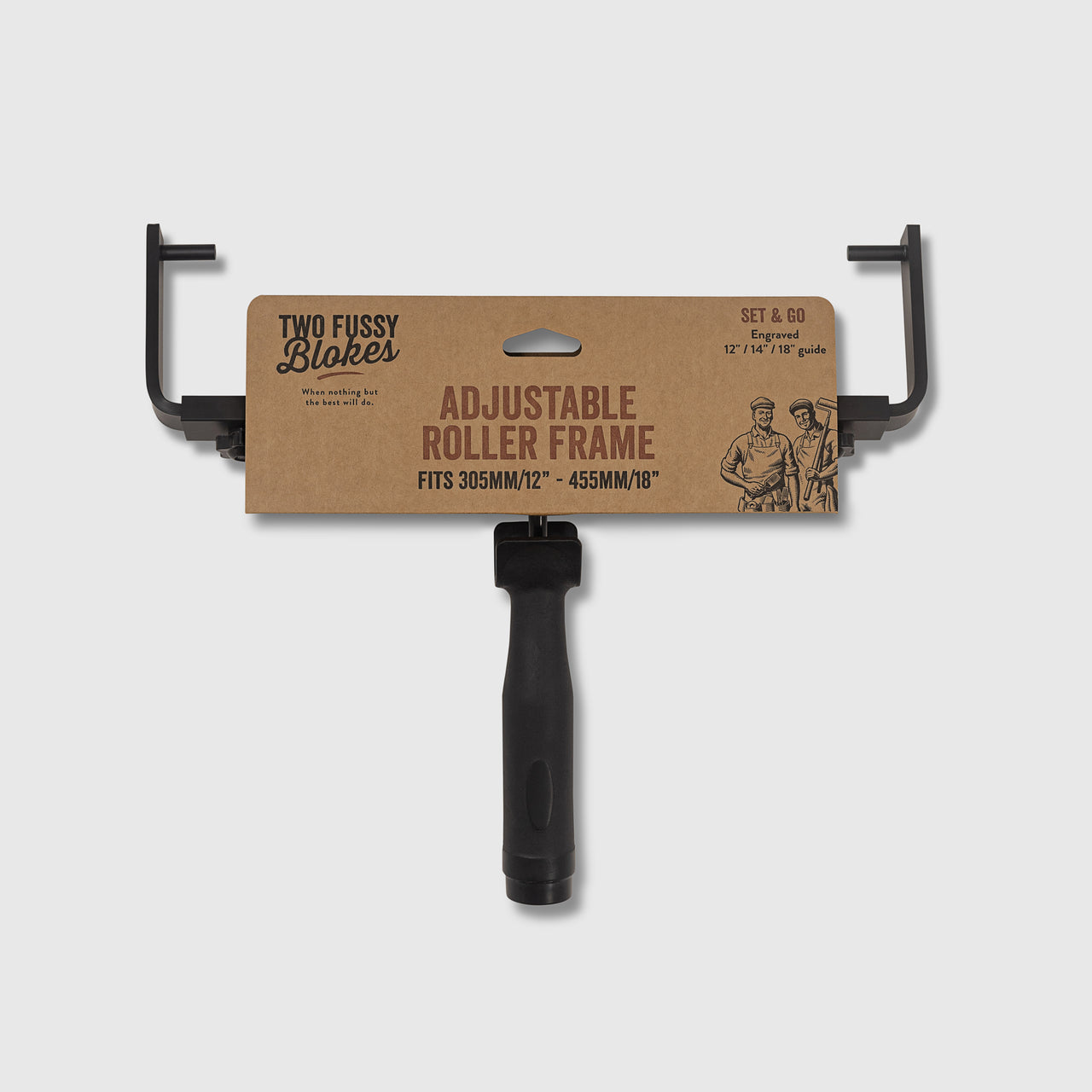 Two Fussy Blokes - Adjustable roller frame