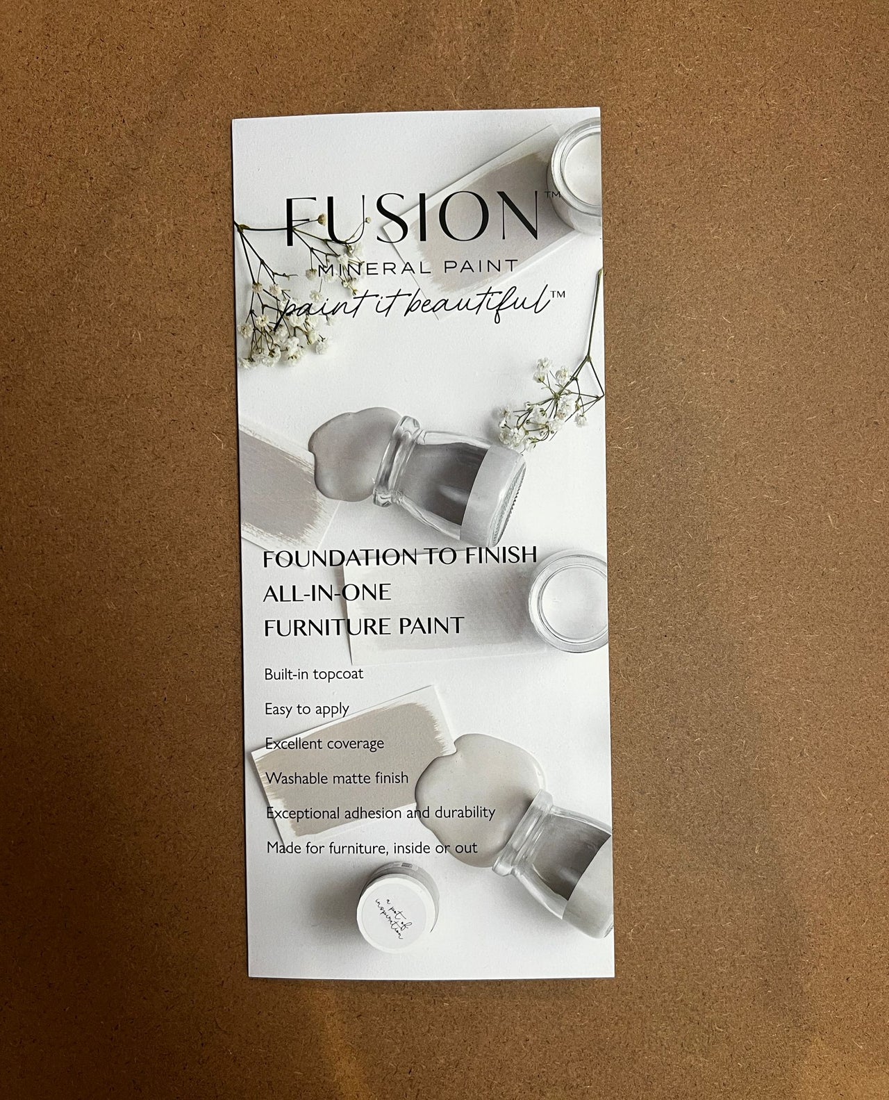 Fusion Paint Colour Card 2025