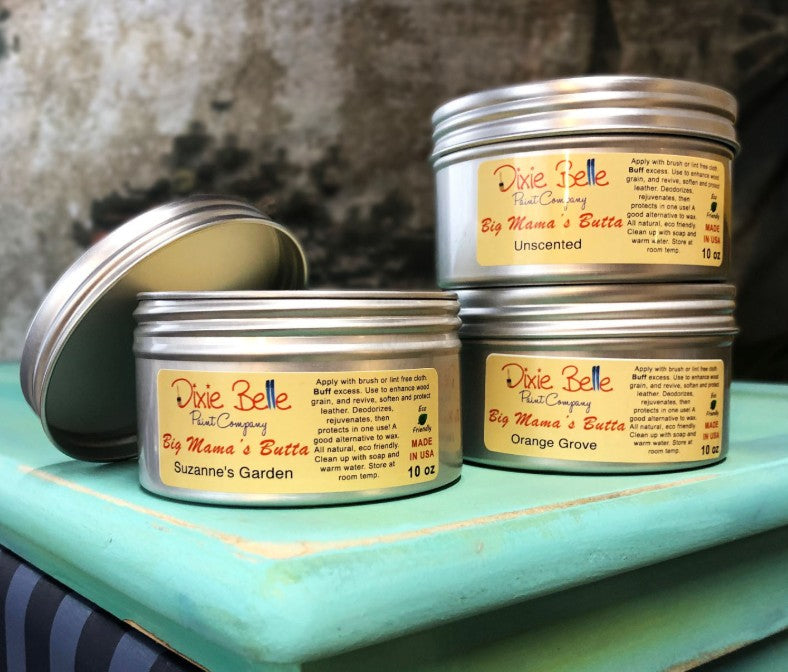 Big Mama's Butta - ORANGE GROVE Furniture Wax (4oz, 10oz)