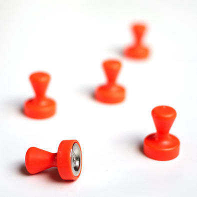 Orange Pawns - Neodymium Magnets