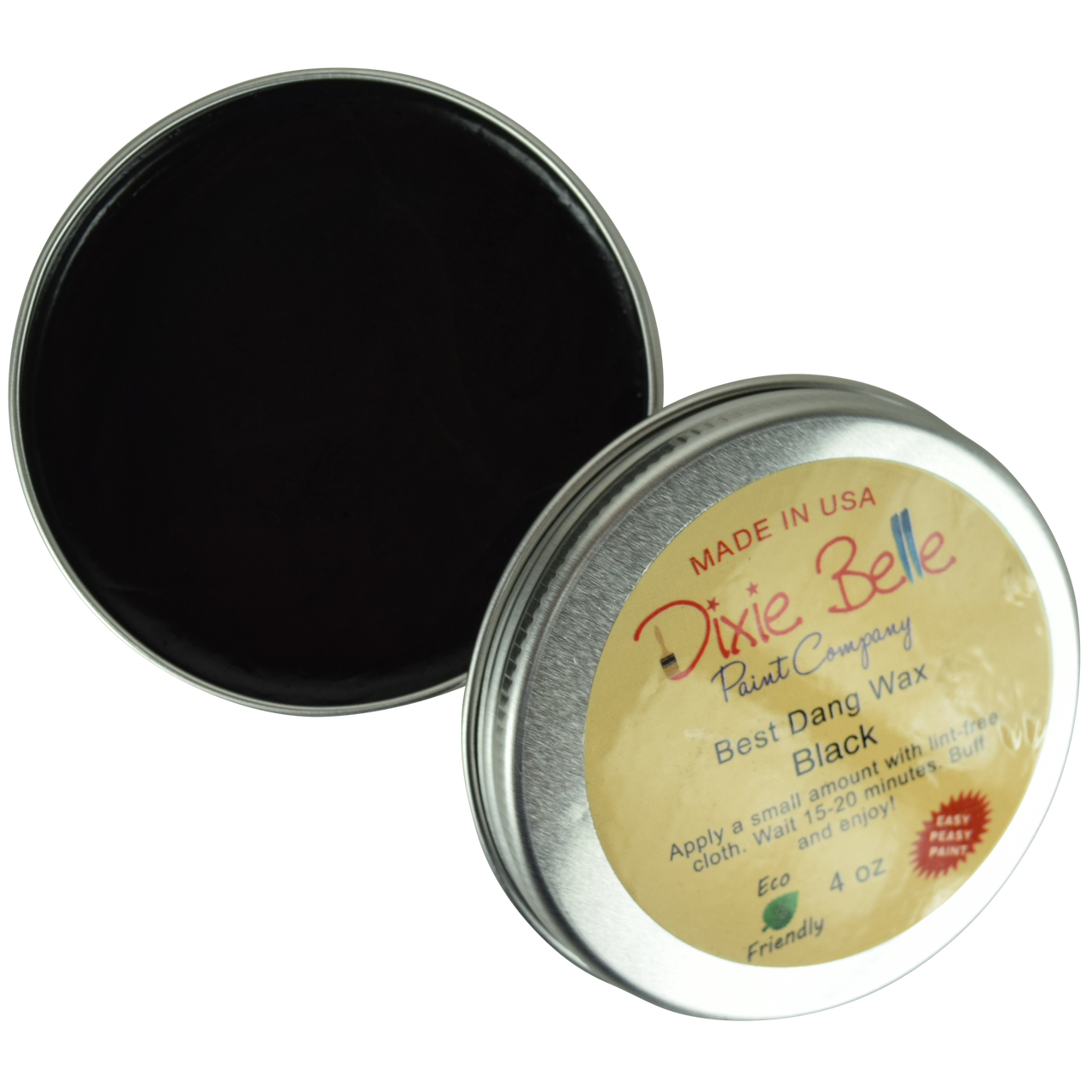 Best Dang Wax - Black (4oz & 10oz) by Dixie Belle