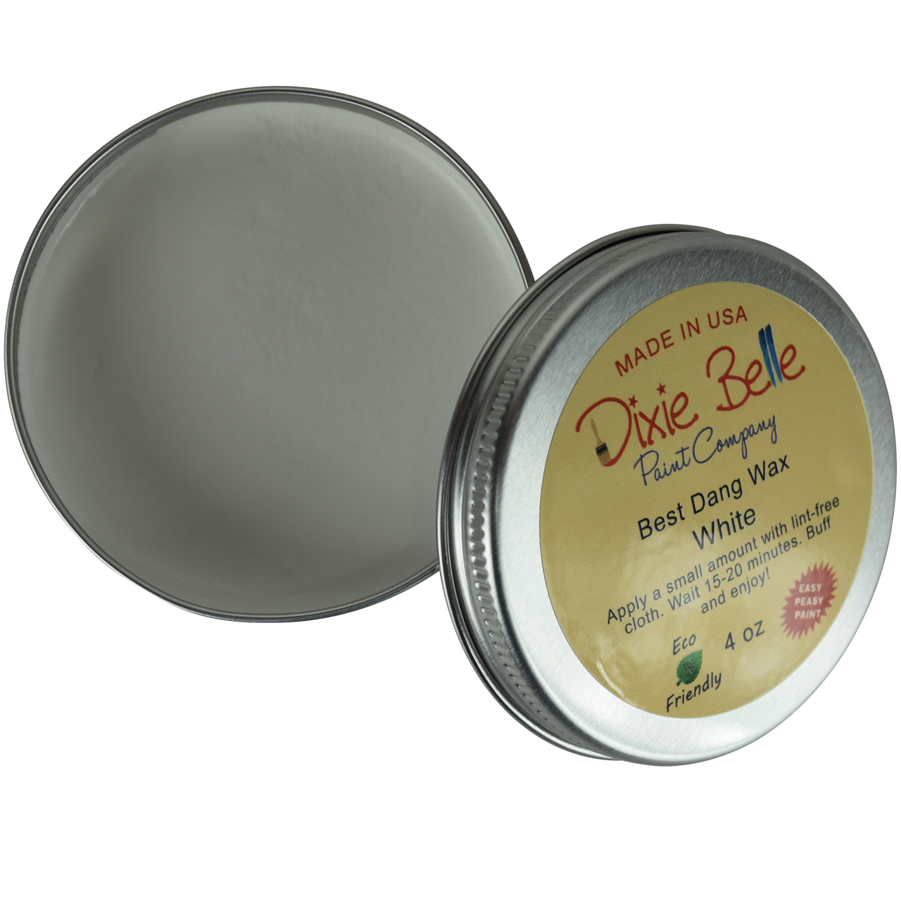 Best Dang Wax - White (4oz & 10oz) by Dixie Belle