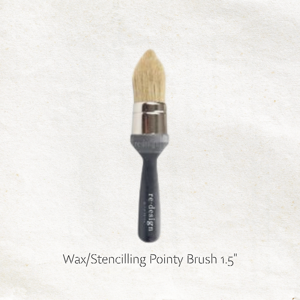 Redesign Wax/Stencilling Brush - 1.5" Pointy