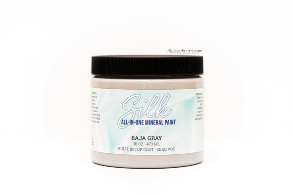 BAJA GRAY - Silk All-in-One Mineral Paint (473ml or 16oz)
