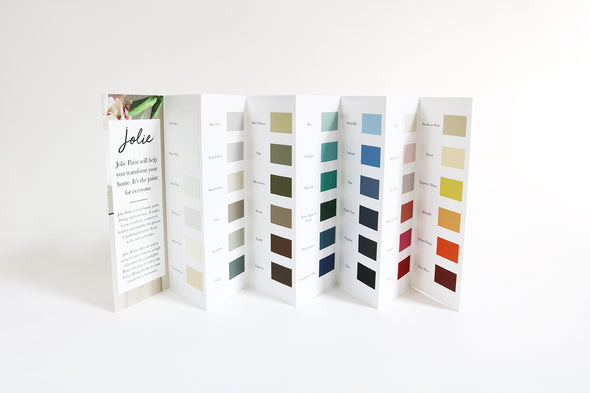 Jolie Paint Colour Card