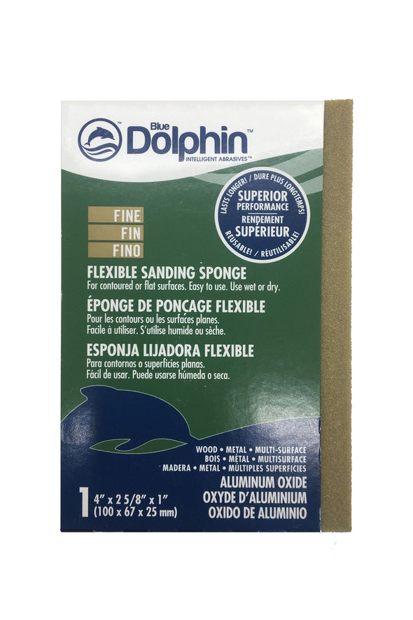 Dolphin Flexible SQUARE Sanding Block (FINE)