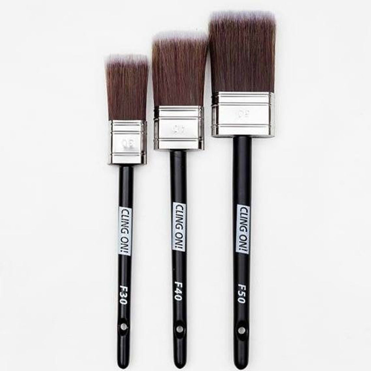 Cling-on Flat Brushes (Available in 3 sizes)