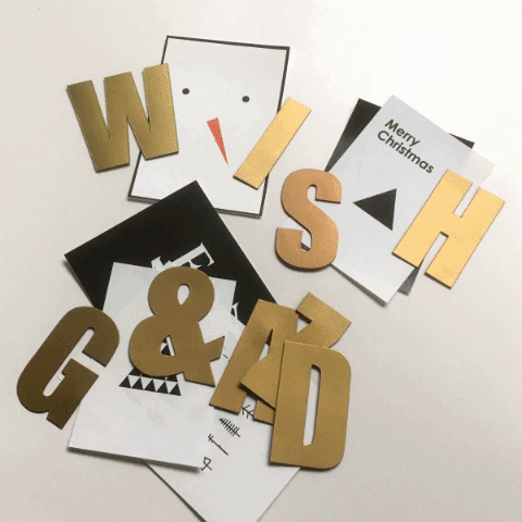 Gold Alphabets - Magnets