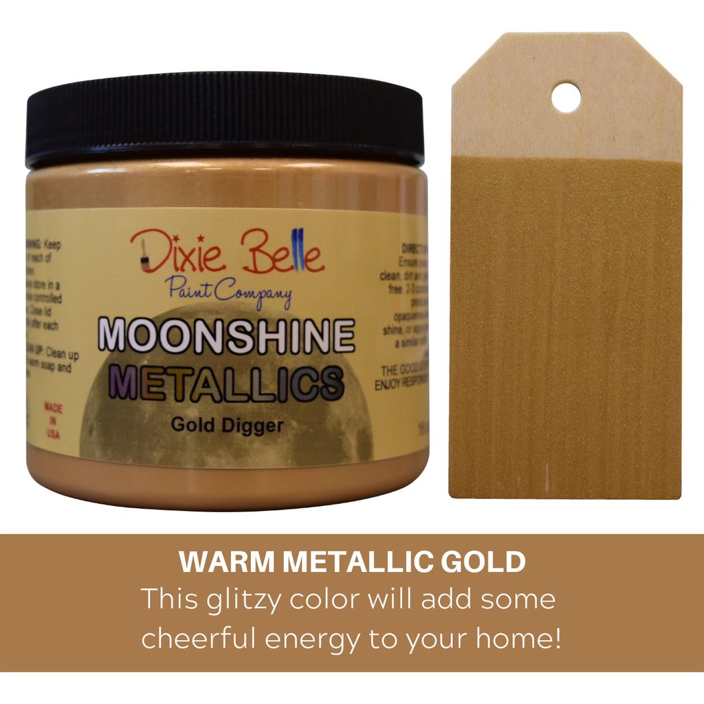 GOLD DIGGER - Metallic paint by Dixie Belle