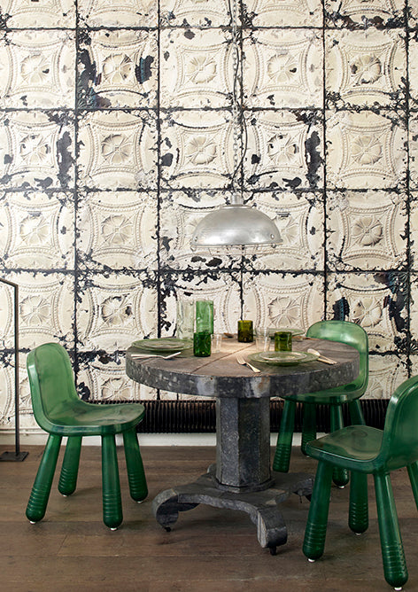 Brooklyn Pressed Tin TIN01 Wallpaper - NLXL