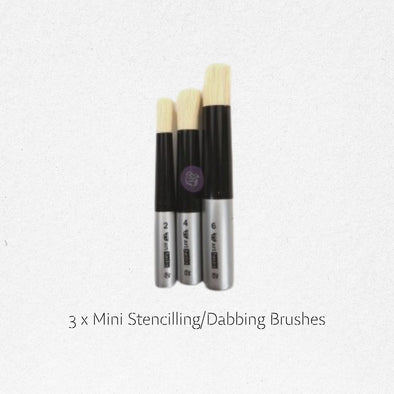Redesign Dabbing/Stencilling Brush (Mini-Set of 3)
