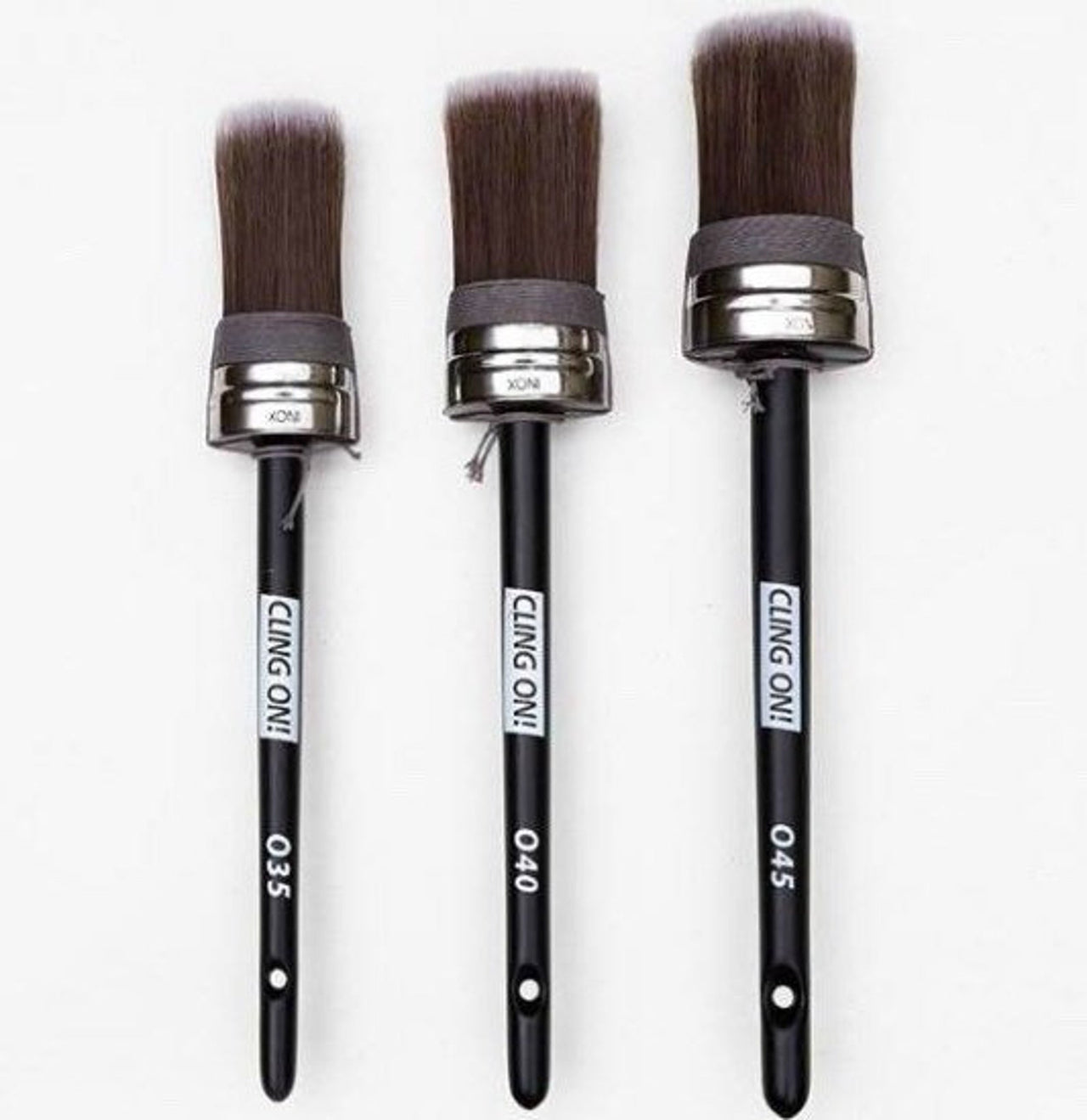 Cling-on Oval Brushes (Available in 3 sizes)