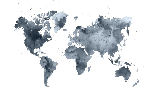 Dusky World Map