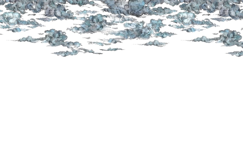 Cotton Skies Mural Wallpaper - Rebel Walls