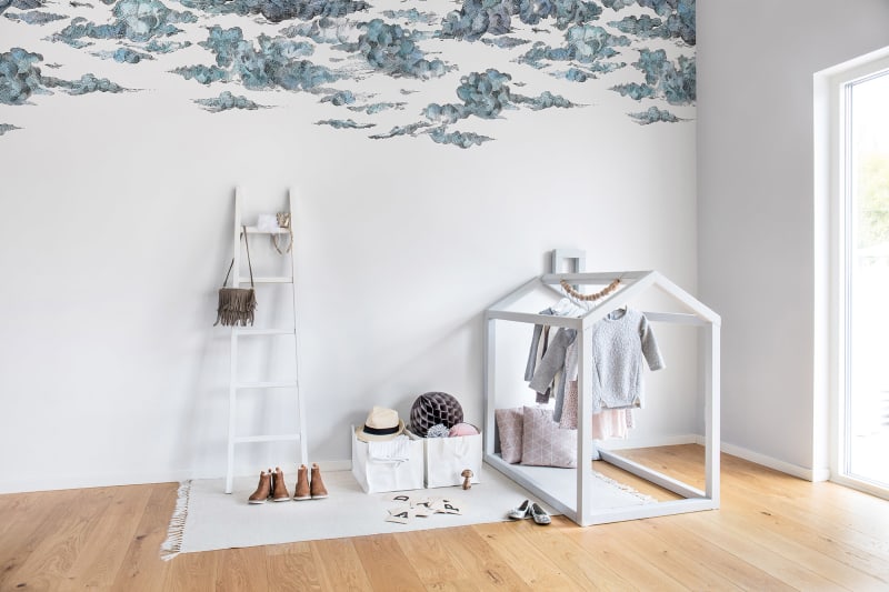 Cotton Skies Mural Wallpaper - Rebel Walls