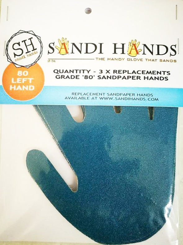 Replacement Sanding Pads - (LEFT HAND)
