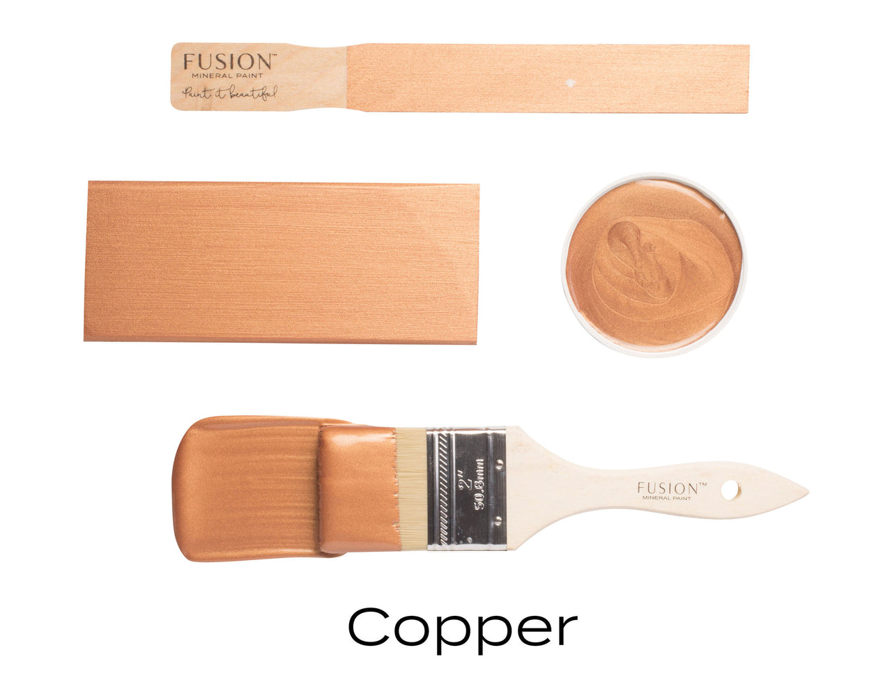 Fusion Metallic Paint - Copper