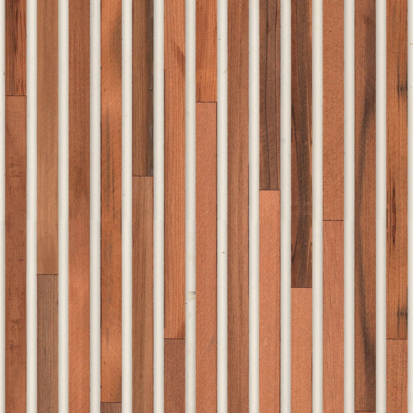 Timber Strips on White Teak TIM02