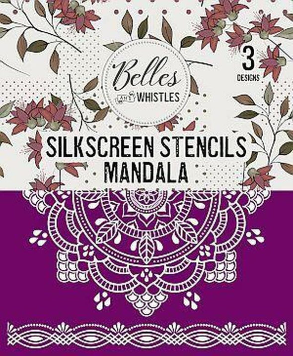 MANDALA Silk Stencil - By Belles & Whistles