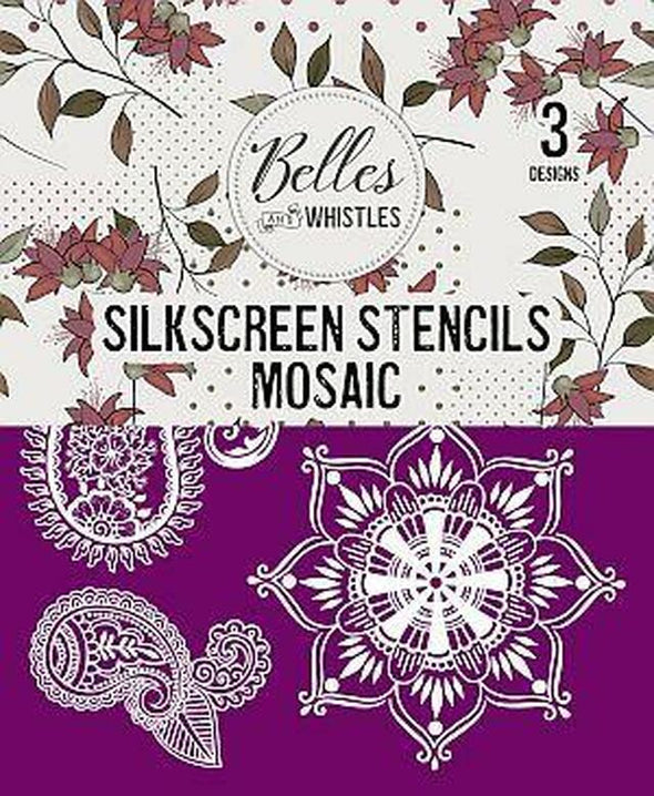 MOSAIC Silk Stencil - By Belles & Whistles