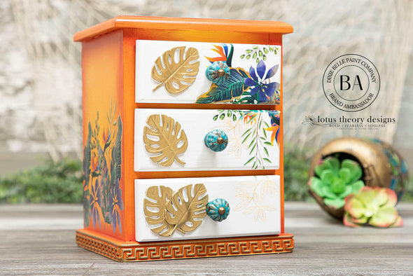 Tropical Leaves Transfer - By Belles & Whistles