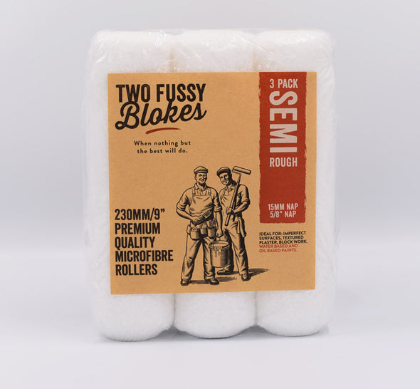 Two Fussy Blokes - SEMI Rough Rollers (MICROFIBRE-15mm nap)